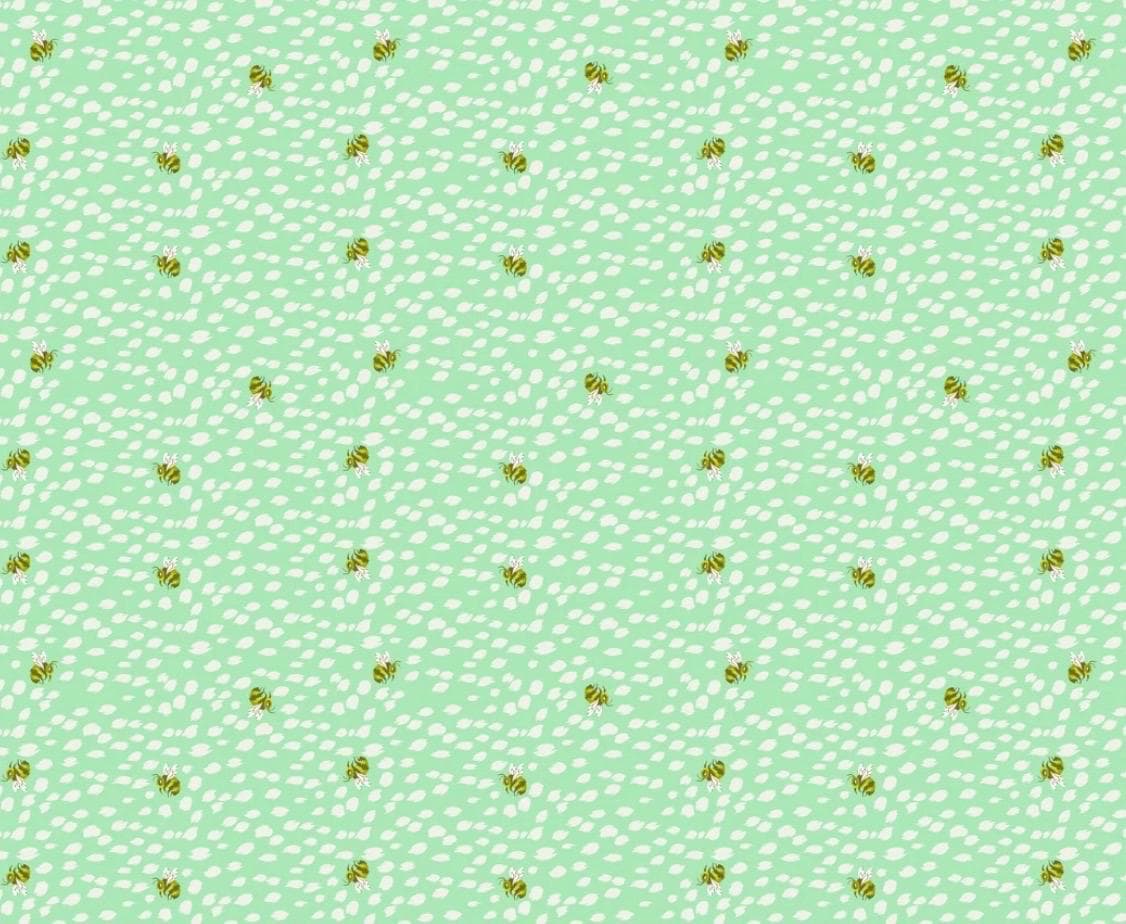 PRE-ORDER, Tula Pink Down to Earth, Do Re Bee in Daybreak, FreeSpirit Fabrics, 100% Cotton, March 2027 Release