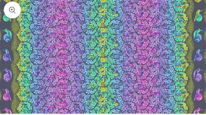 PRE-ORDER, Tula Pink Down to Earth, Snailed it! in Daybreak, FreeSpirit Fabrics, 100% Cotton, March 2027 Release