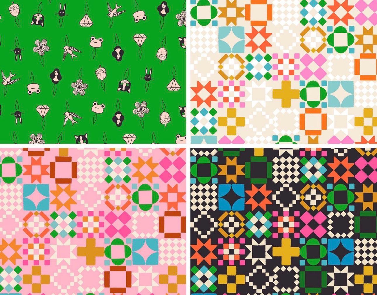 Quilty Dog Soft Black RS5213 13 1 800 Notion Ruby Star | Sold by the Half Yard