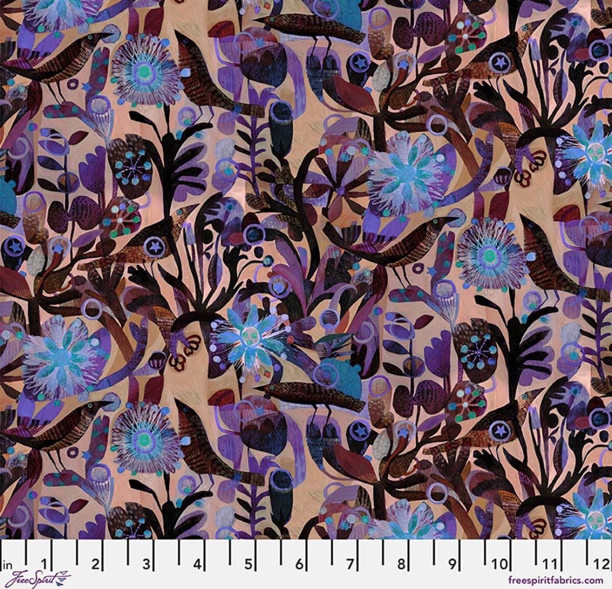 PRE-ORDER, Este MacLeod Botanica Half Yard Bundle, 14pc, Free Spirit Fabric, Cut In House, Florals, HY_BOTANICA14, January 2027 Release
