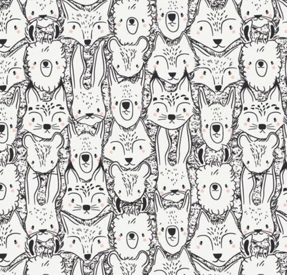 2EG Pacha Collection * Wild Friends CAP-PA-1400 Art Gallery Fabrics AGF | Sold by the Half Yard