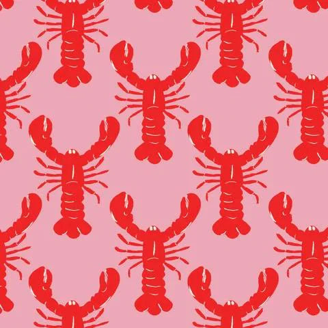PREORDER March | Italian Summer | Lobster Lunch 229885 by Cloud9 | Sold by Half Yard