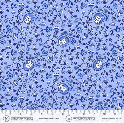 Chateau Meow Bundle | Whistler Studios | Windham | Panel and 3 Half Yard Coordinates