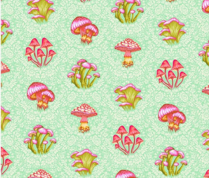 PRE-ORDER, Tula Pink Down to Earth, Morel Support in Afterglow, FreeSpirit Fabrics, 100% Cotton, March 2027 Release