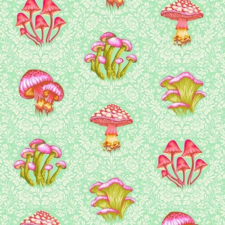 PRE-ORDER, Tula Pink Down to Earth, Morel Support in Afterglow, FreeSpirit Fabrics, 100% Cotton, March 2027 Release