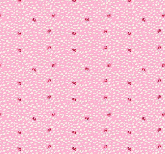 PRE-ORDER, Tula Pink Down to Earth, Do Re Bee in Afterglow, FreeSpirit Fabrics, 100% Cotton, March 2027 Release
