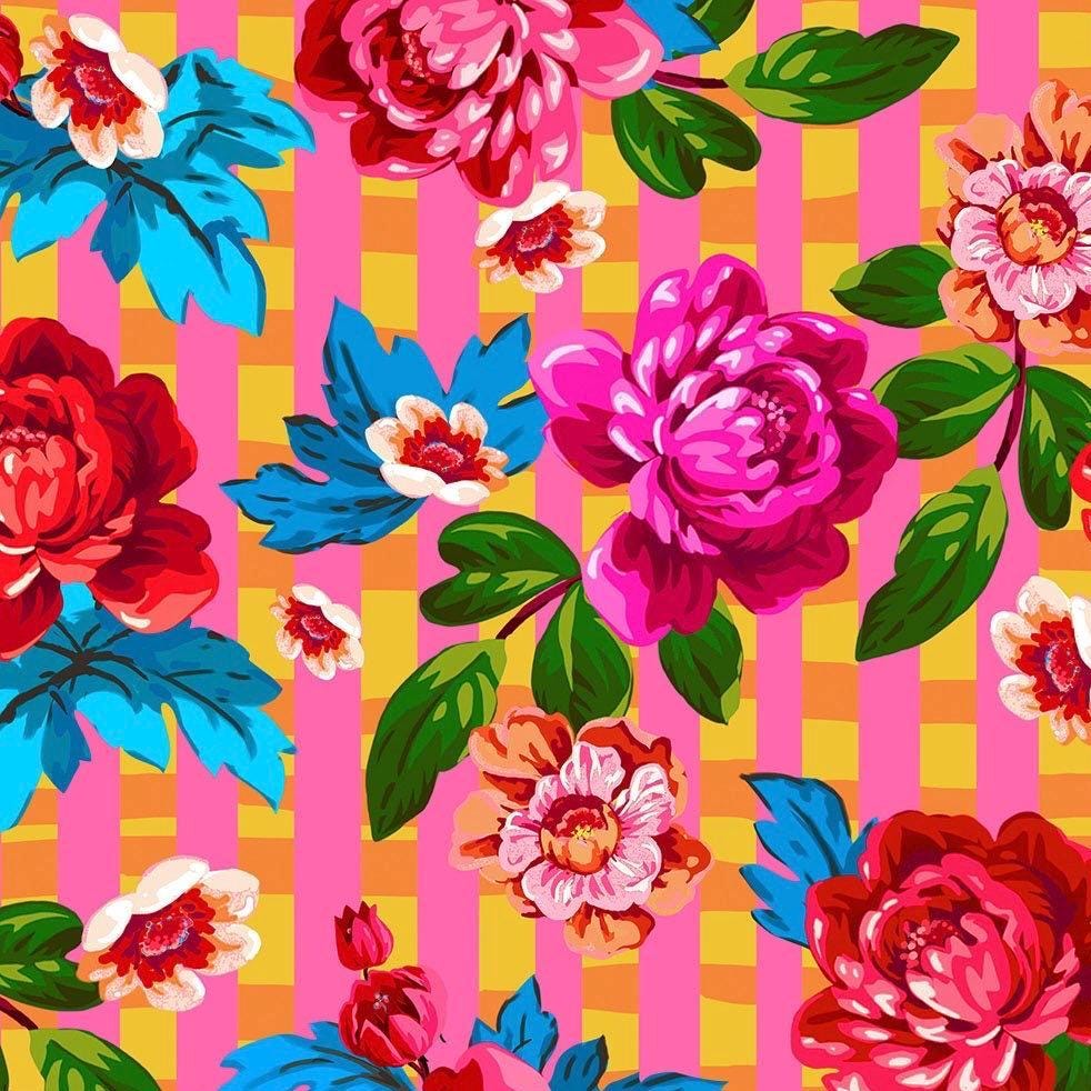 PRE-ORDER | Riviera Odile Bailloeul Al Fresco Green - FreeSpirit Cotton Fabric - November Delivery - Sold by the Half Yard