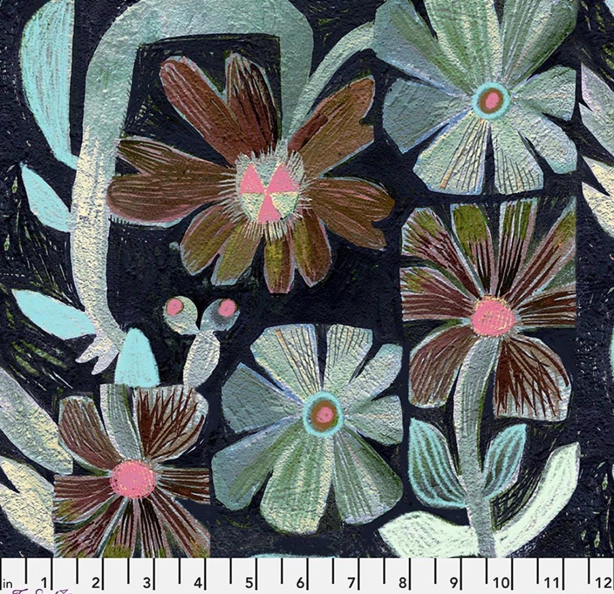 PRE-ORDER, Este MacLeod Botanica Fat Quarter Bundle, 14pc, Free Spirit Fabric, Cut In House, Florals, FQ_BOTANICA14, January 2027 Release