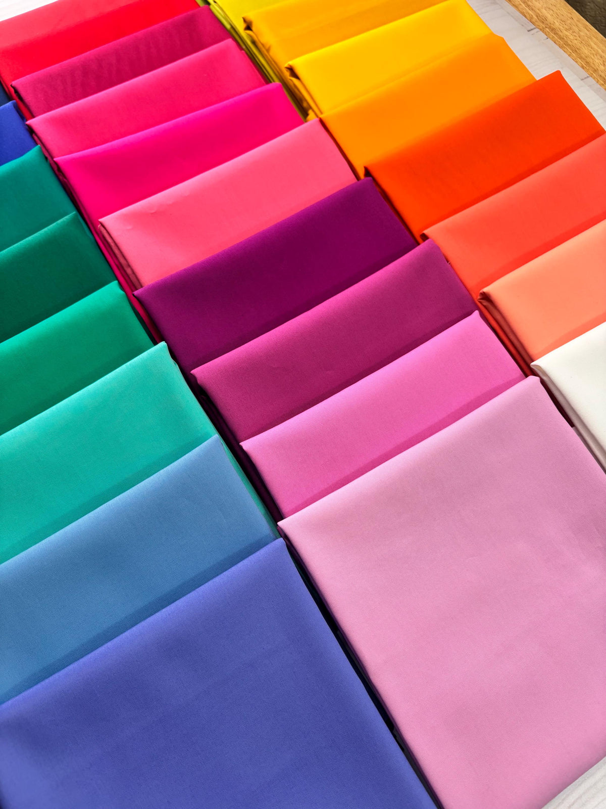 AGF Pure Solids | Art Gallery Fabrics 100% Cotton | Half Yard or Full Yard Bundle 29 Colors