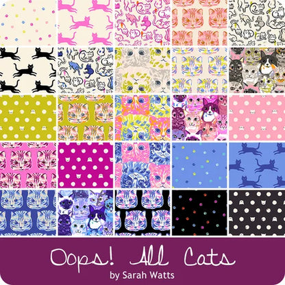 PREORDER RSS | Oops! All Cats -5" Charm Pack  | May 2027 | Half Yard