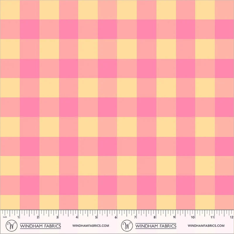 PRE-Order Heather Ross | Boat Race - Big Picnic Peony | Half Yard - March 2027