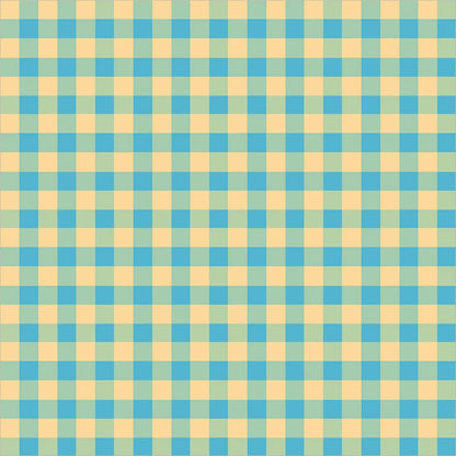 PRE-Order Heather Ross | Boat Race - Picnic Little Sky Blue | Half Yard - March 2027
